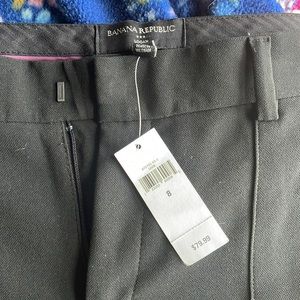 Banana Republic Logan black dress pants NWT